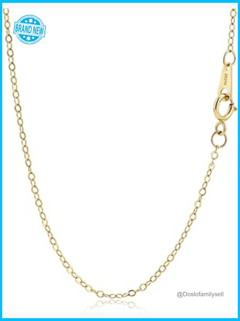 Dainty 14k Gold Cable Chain Necklace Minimalist Layering Jewelry Hypoallergenic